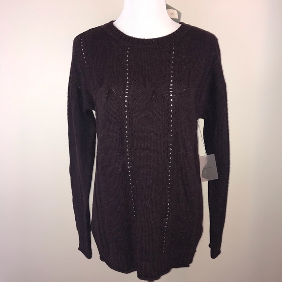 Forever 21 Sweaters - Forever 21 Eggplant Knit Sweater - L